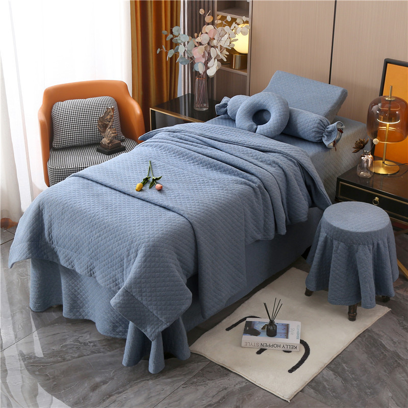 雲朵系列|針織棉|純色-06 |美容床罩組 Cloud Collection|Knitted Cotton|Pure Color-06|Bedding Sets