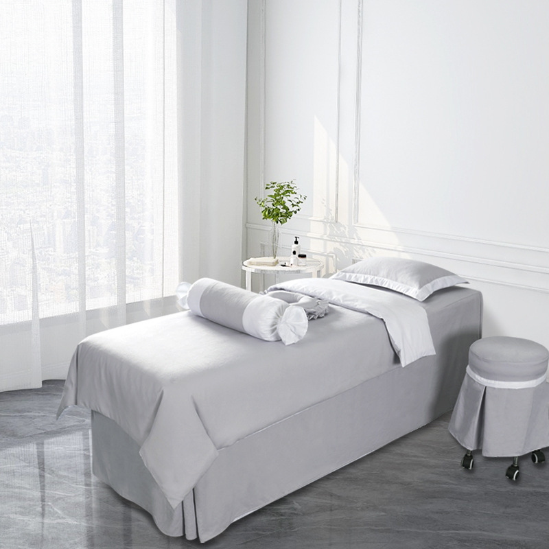 牛奶系列 | 燈芯棉 | 拼色 | 美容床罩組 Milk Collection|Wick Cotton|Mixed Color|Bedding Sets