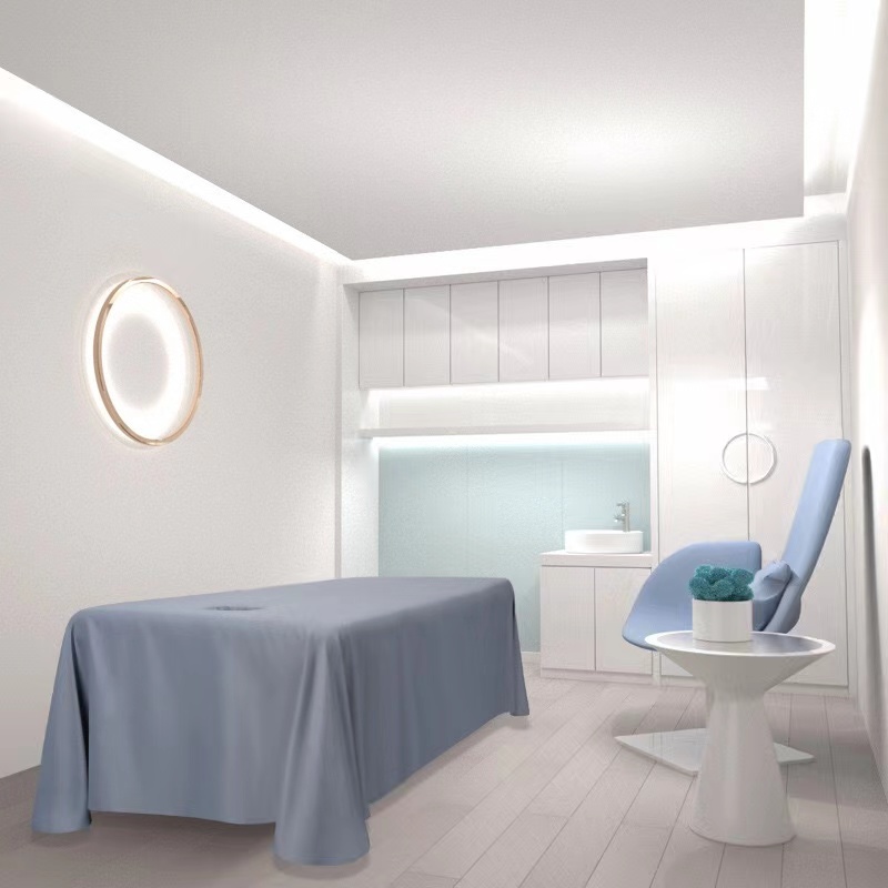 牛奶系列|燈芯棉|純色|單床罩  Milk Collection| Wick Cotton|Pure Color|SPA Table Skirt