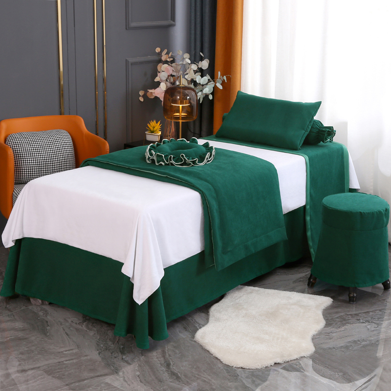 天然系列 | 全棉 | 純色-05| 美容床罩組 Natural Collection|Pure Cotton|Pure Color-05|Bedding Sets