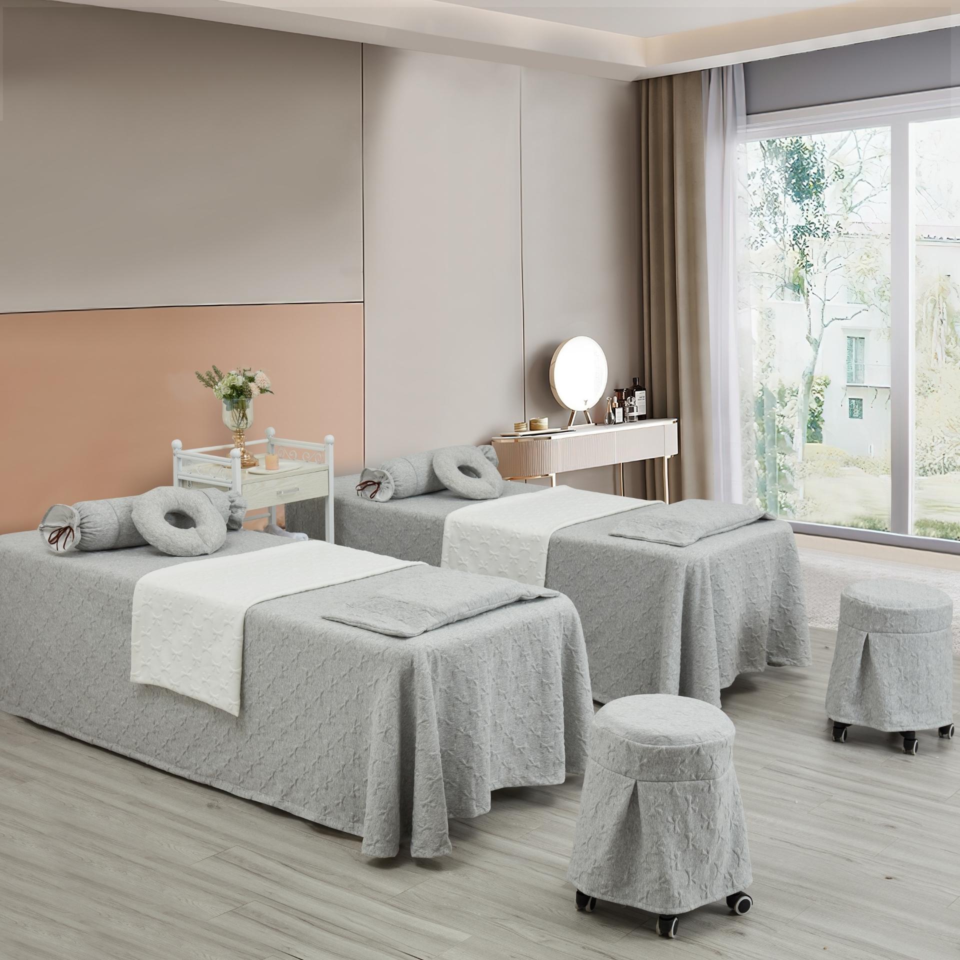 雲朵系列|針織棉|蝴蝶|美容床罩組 Cloud Collection|Knitted Cotton|Butterfly|Bedding Sets