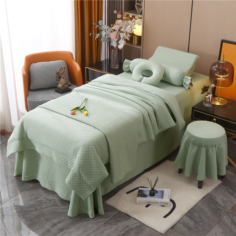 雲朵系列|針織棉|純色-08 |美容床罩組 Cloud Collection|Knitted Cotton|Pure Color-08|Bedding Sets