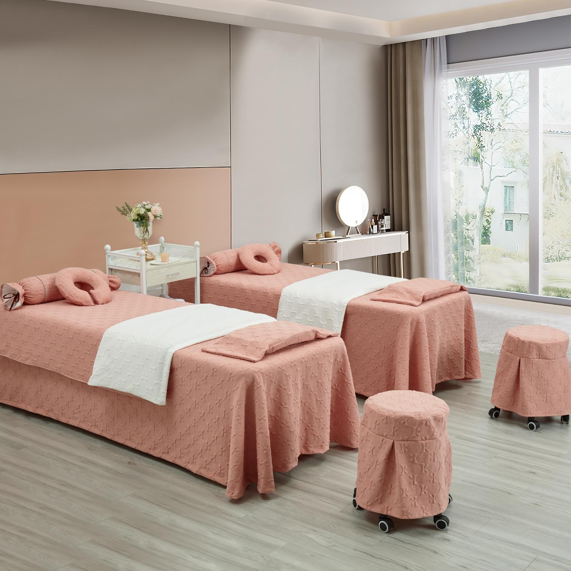 雲朵系列|針織棉|蝴蝶|美容床罩組 Cloud Collection|Knitted Cotton|Butterfly|Bedding Sets