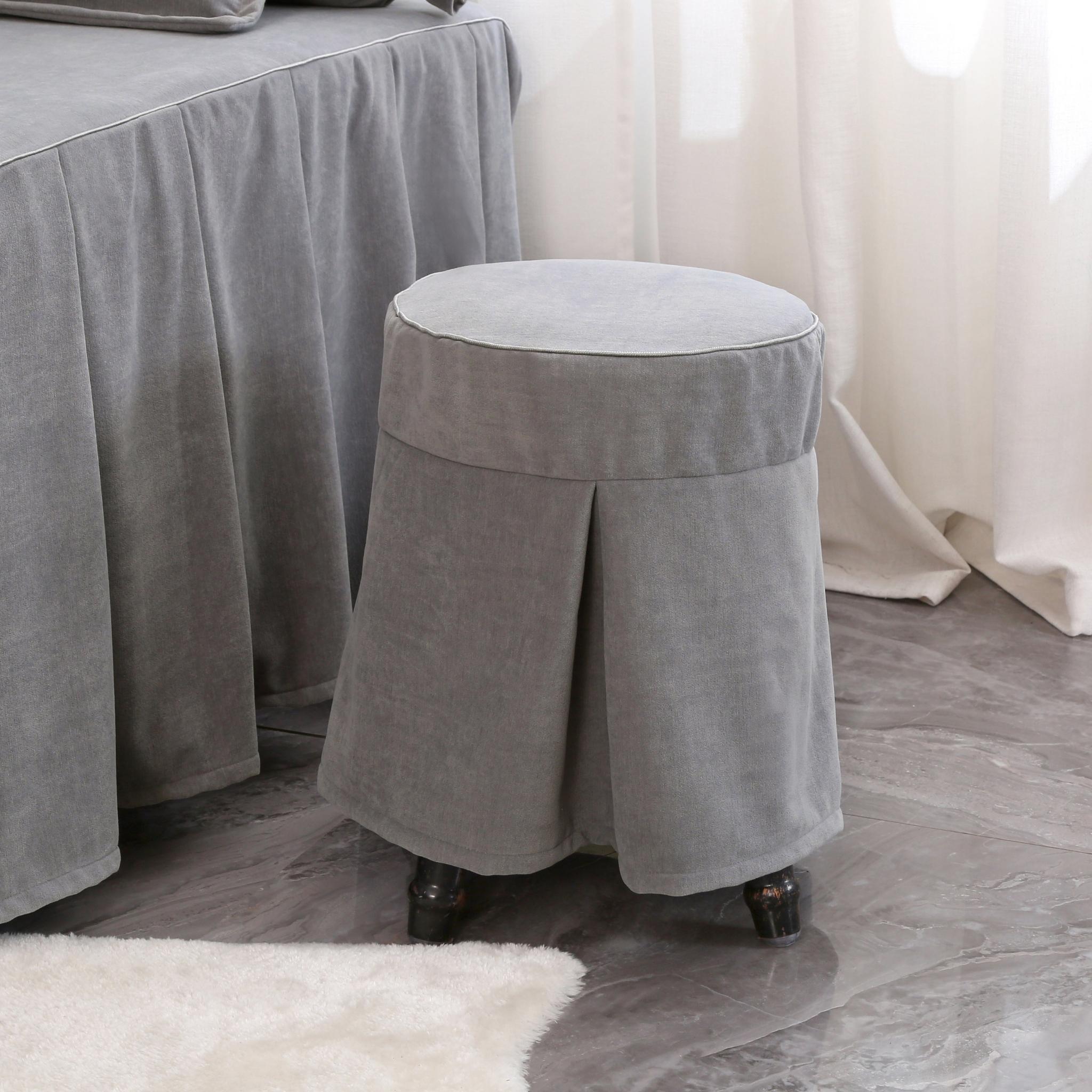 優雅系列 | 嬰兒絨 | 純色 灰色| 美容床罩組 Elegance Collection|Baby Flannel|Pure Color Grey|Bedding Sets