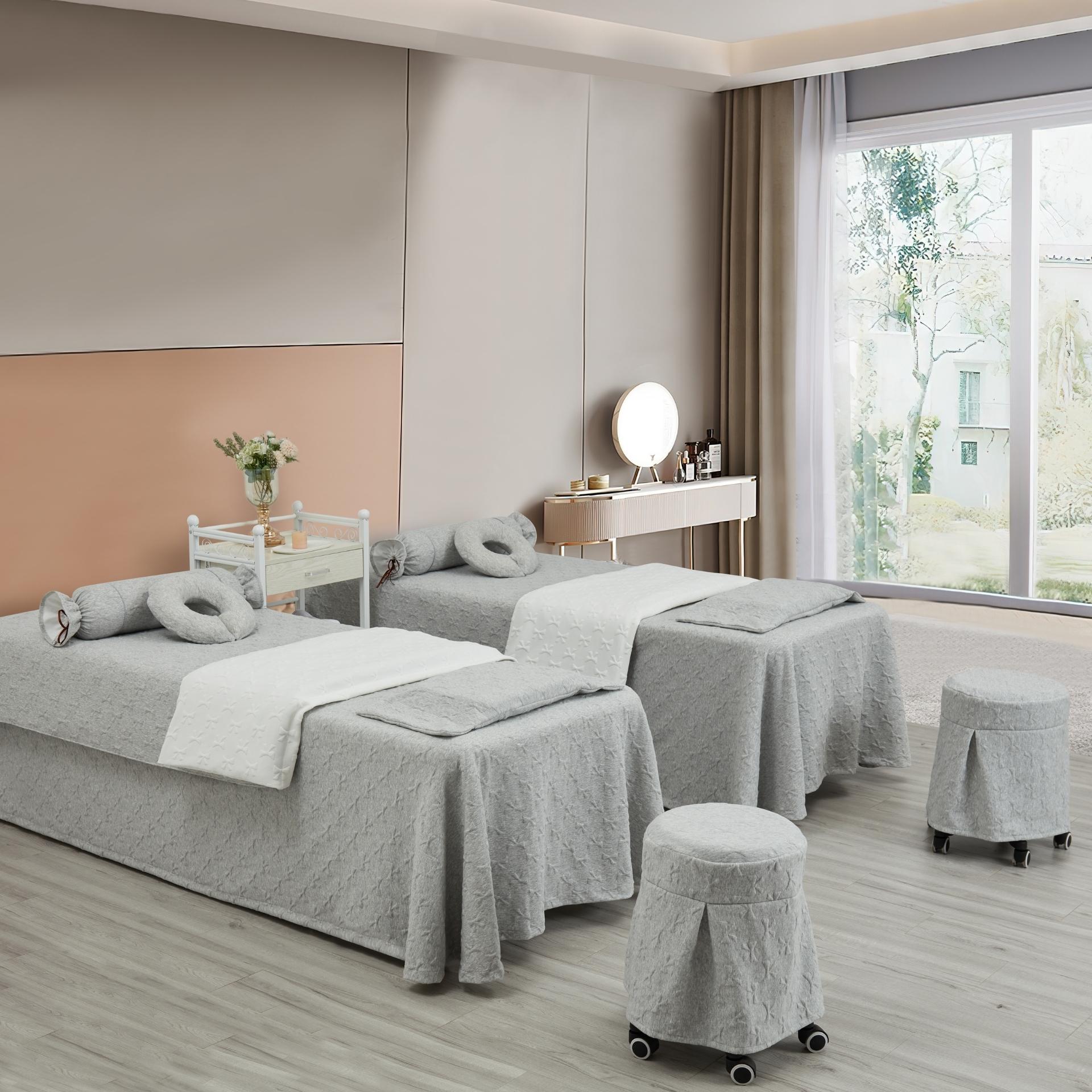 雲朵系列|針織棉|蝴蝶|美容床罩組 Cloud Collection|Knitted Cotton|Butterfly|Bedding Sets