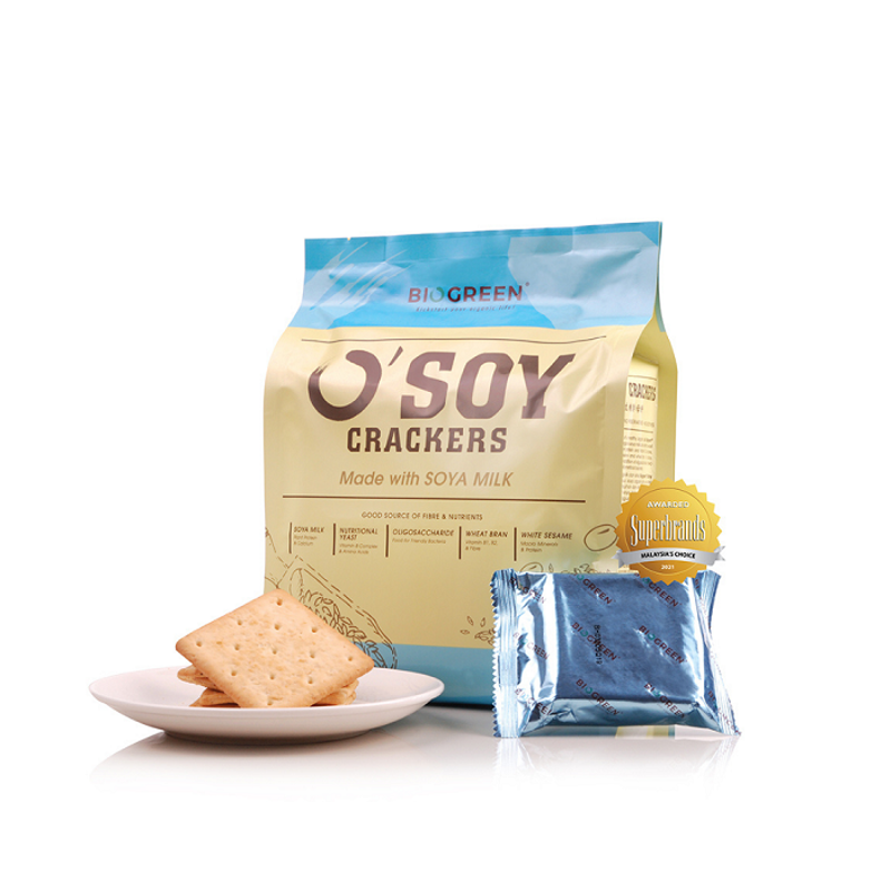 Biogreen O'Soy Crackers (HALAL)