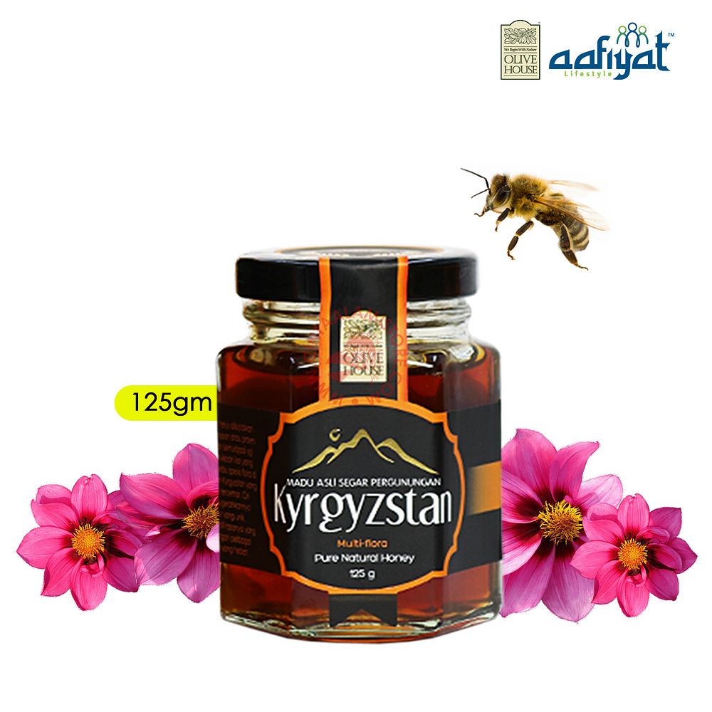 Madu Asli Dari Pergunungan Kyrgyzystan 125gm / 350gm