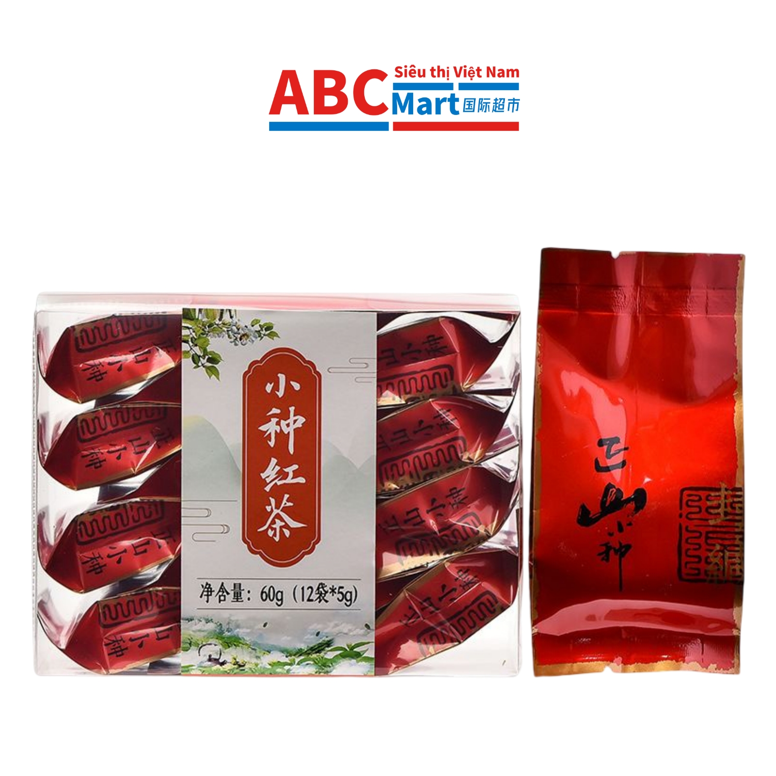 【中国-小种红茶60g/盒】12袋*5g正山小种茶叶-ABCMart 国际超市