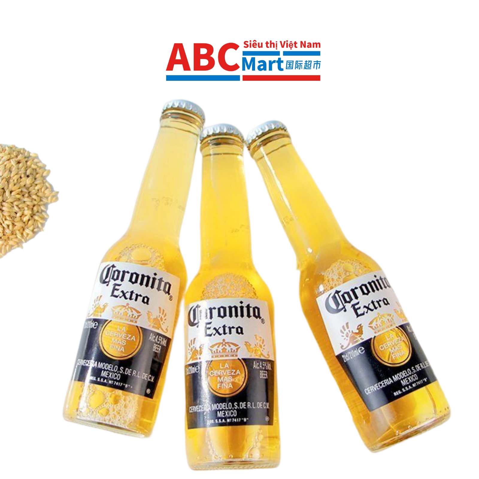 【墨西哥-Corona科罗娜拉格黄啤210ml】整箱24瓶 迷你瓶装-ABCMart 国际超市