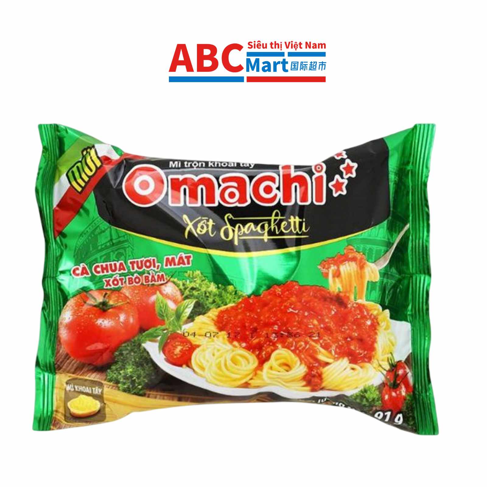 【Việt Nam-Mì trộn Omachi xốt Spaghetti gói 91g】 意大利面-ABCMart 国际超市