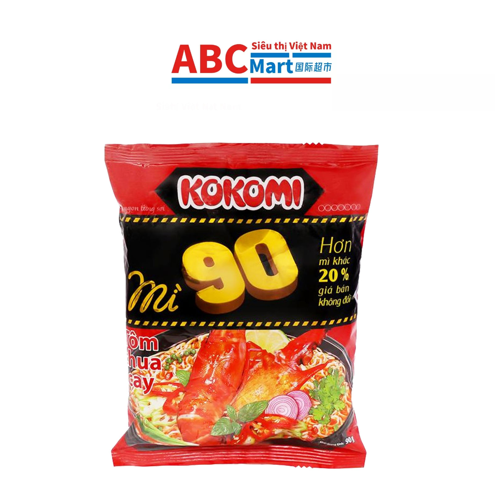【Việt Nam-Mỳ Kokomi 90g】Kokomi90方便面-ABCMart 国际超市