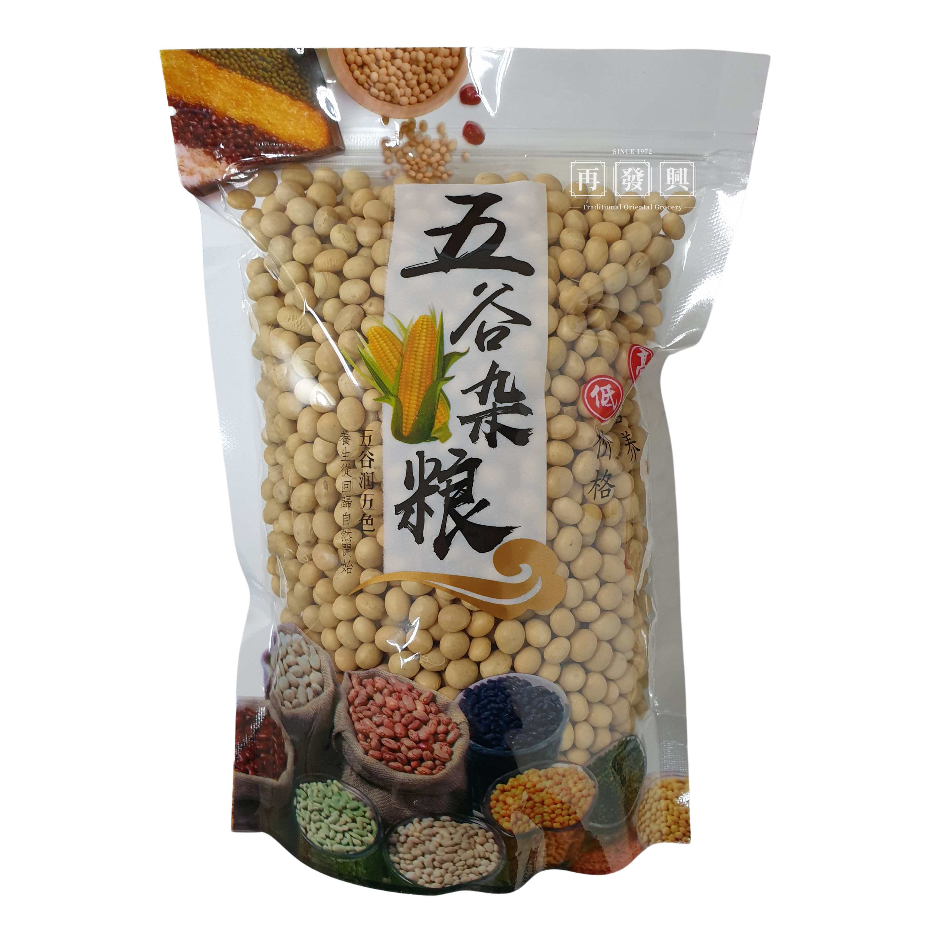 Coarse Grains Series Bean Pack: Soya Bean 五谷杂粮类(豆浆黄豆) 500g