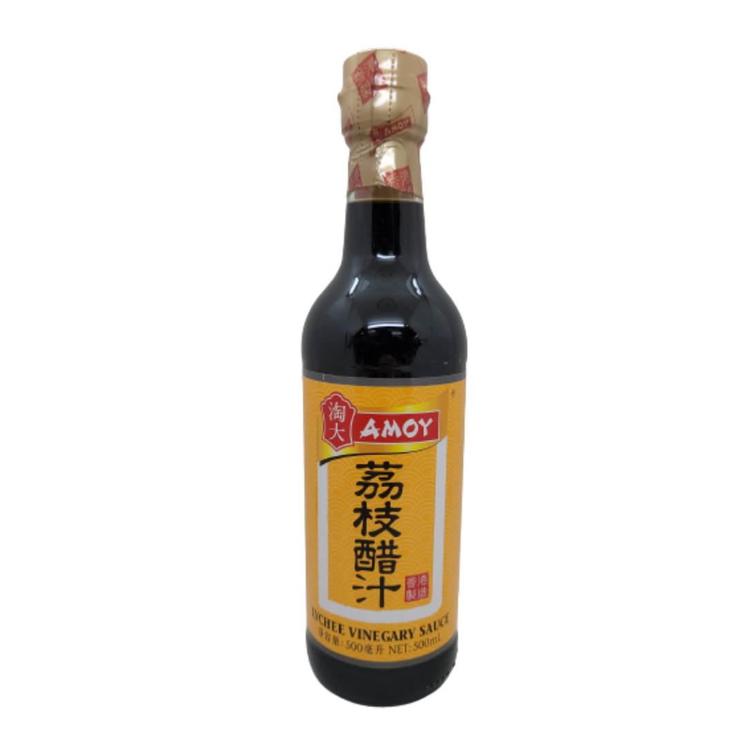 Amoy Lychee Vinegar Sauce HK Imported 淘大(香港制造)港式荔枝醋汁 500ml