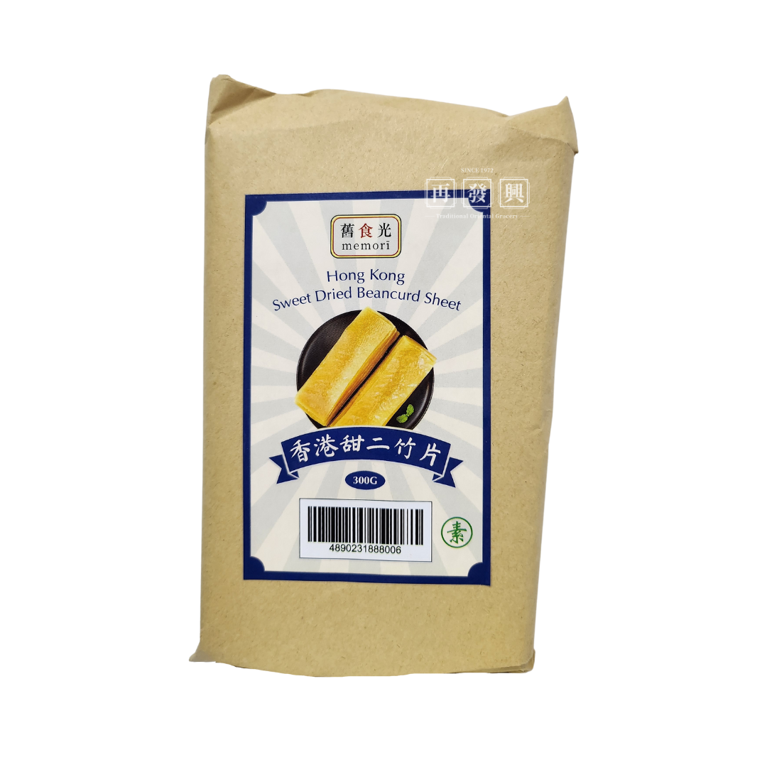 HK Sweet Dried Beancurd Sheet (Fu Chuk) 香港甜二竹片 300g