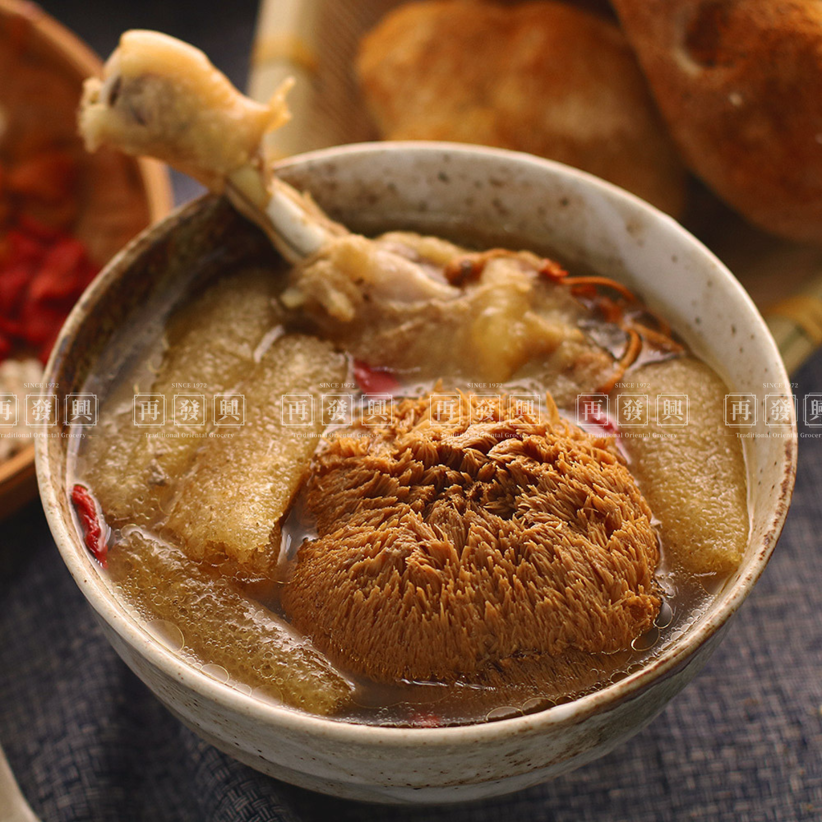 Appetite Booster: Lionmane, Cordyceps Herbal Soup