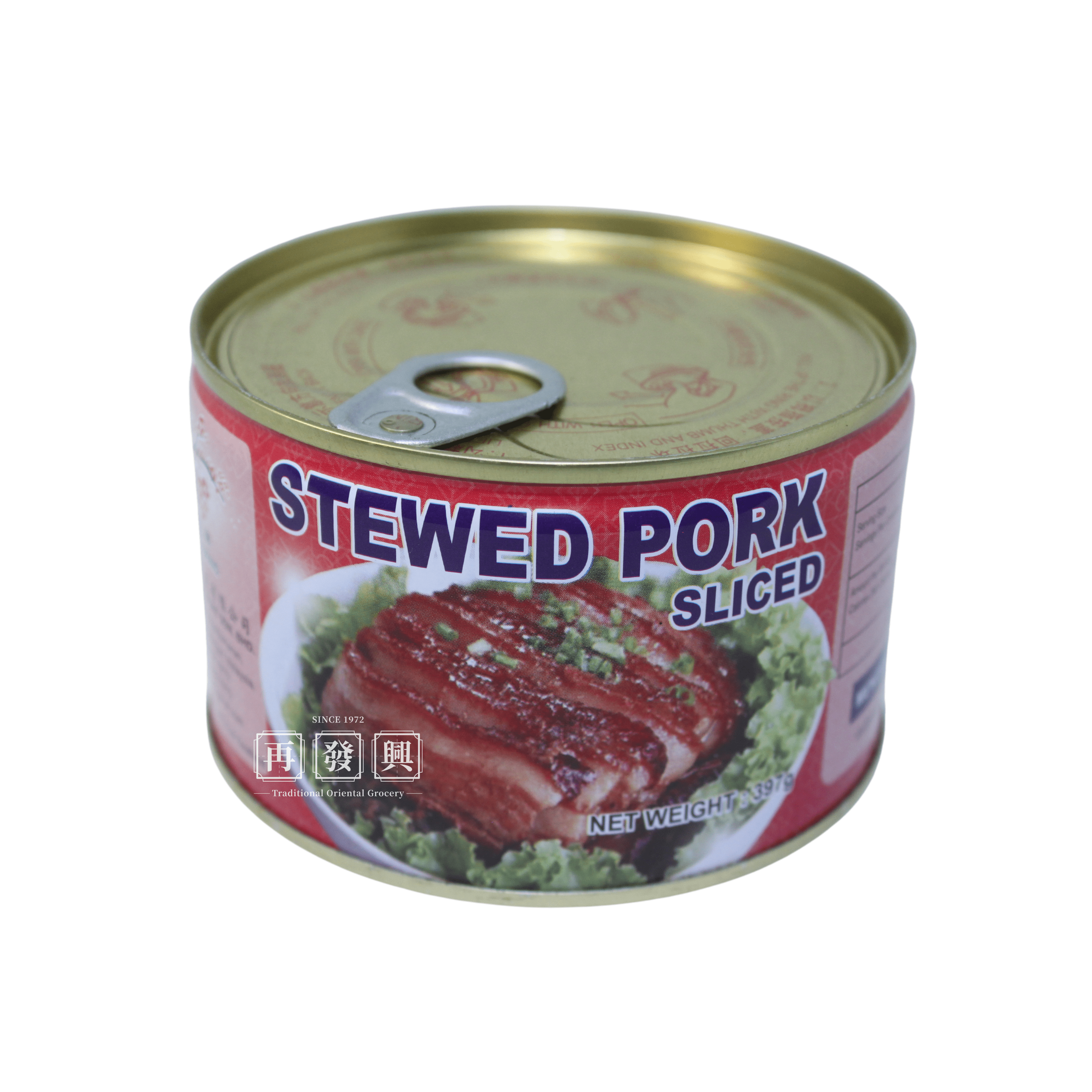 Mei Hua Stewed Pork Sliced 397g