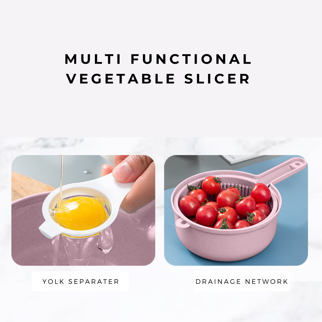 Kitchen Multi-Function Vegetable Slicer 厨房多功能切菜神器削