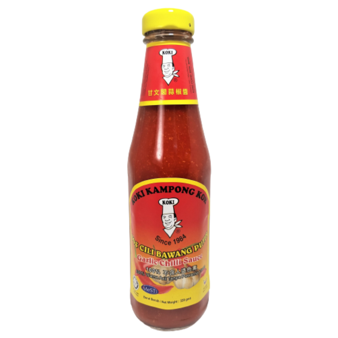Koki Kampung Koh Garlic Chilli Sauce 甘文阁蒜椒酱 320g