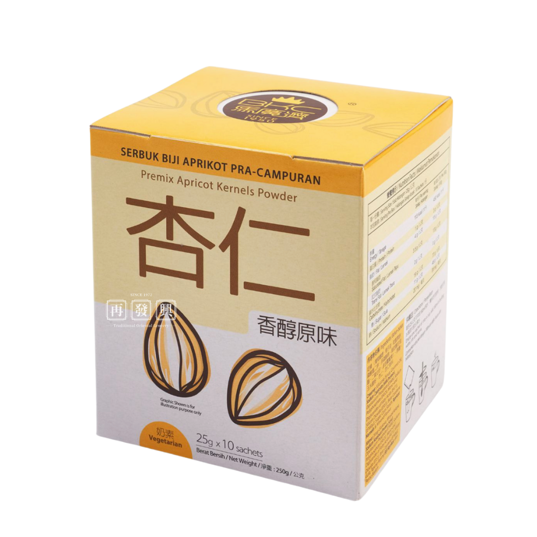 BKC Premix Apricot Kernels Powder Less Sweet 250g