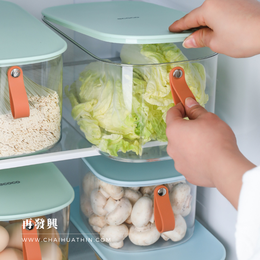 Vacuum Seal Refrigerator Storage Organizer 密封冰箱收纳盒 (2pcs) 