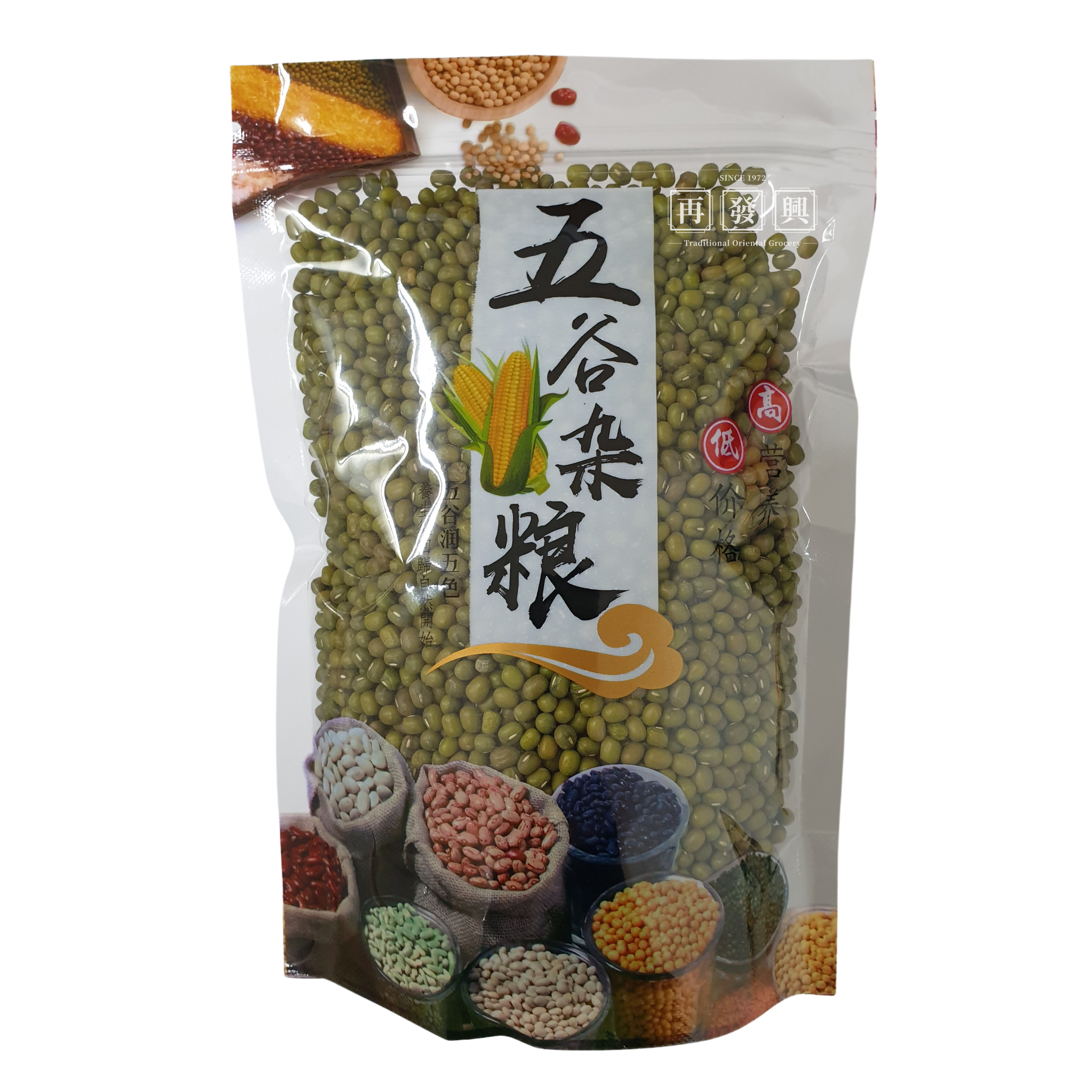 Coarse Grains Series Bean Pack: Green Bean 五谷杂粮类(绿豆) 500g