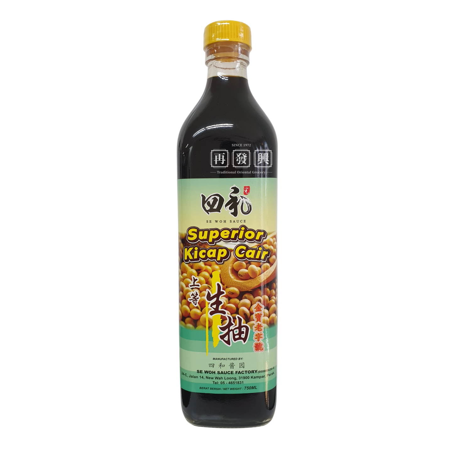 Kampar Se Woh Superior Soy Sauce 驰名金宝四和上等生抽 750ml