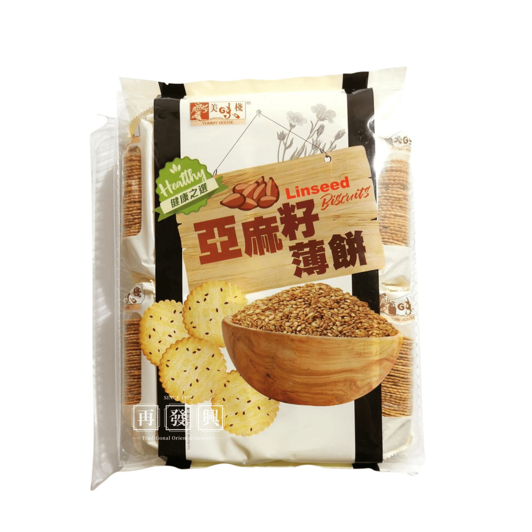 Yummy House Linseed Biscuits 300g