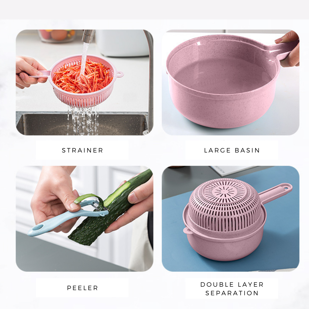 Kitchen Multi-Function Vegetable Slicer 厨房多功能切菜神器削