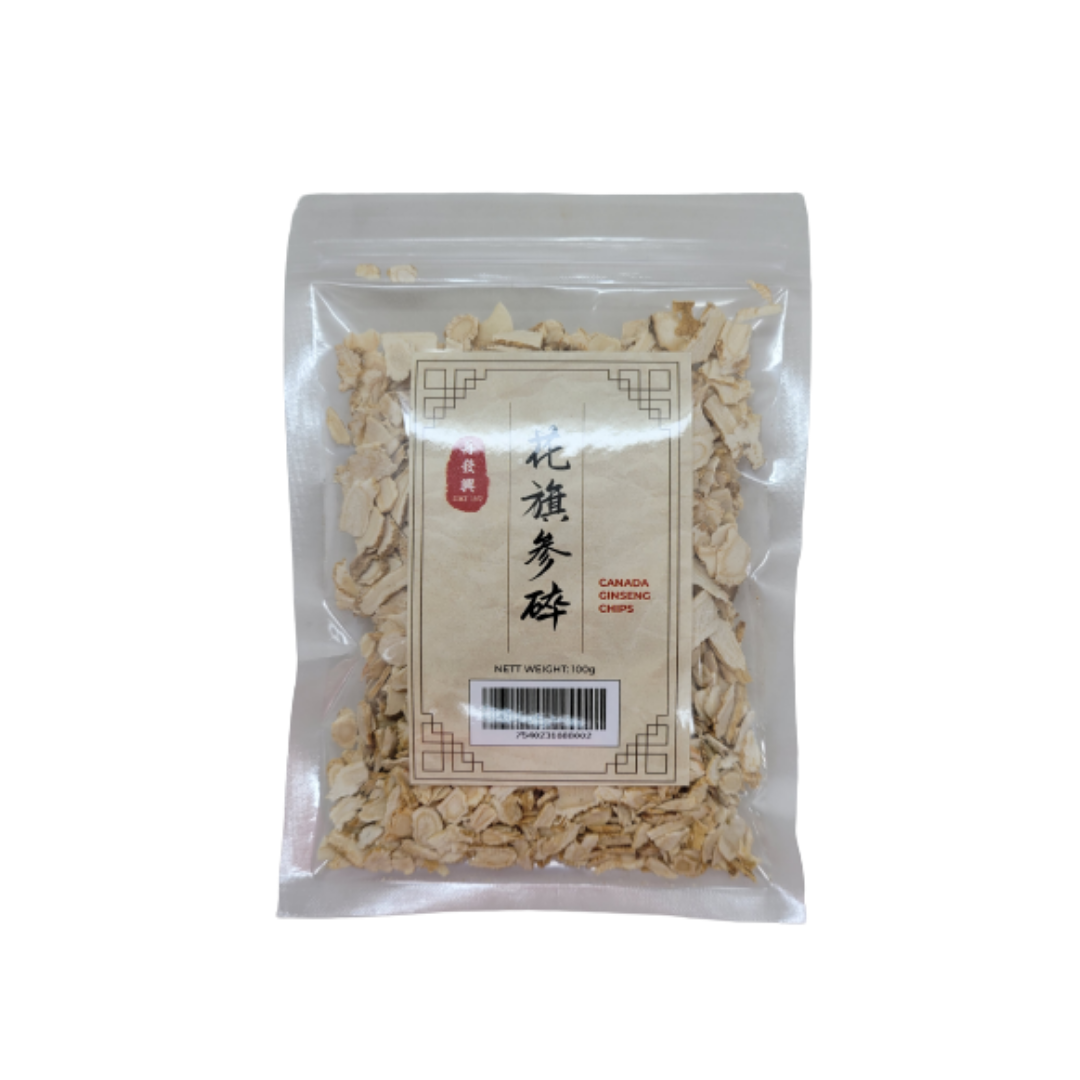 Canada Ginseng Chips 加拿大花旗参碎片 100g