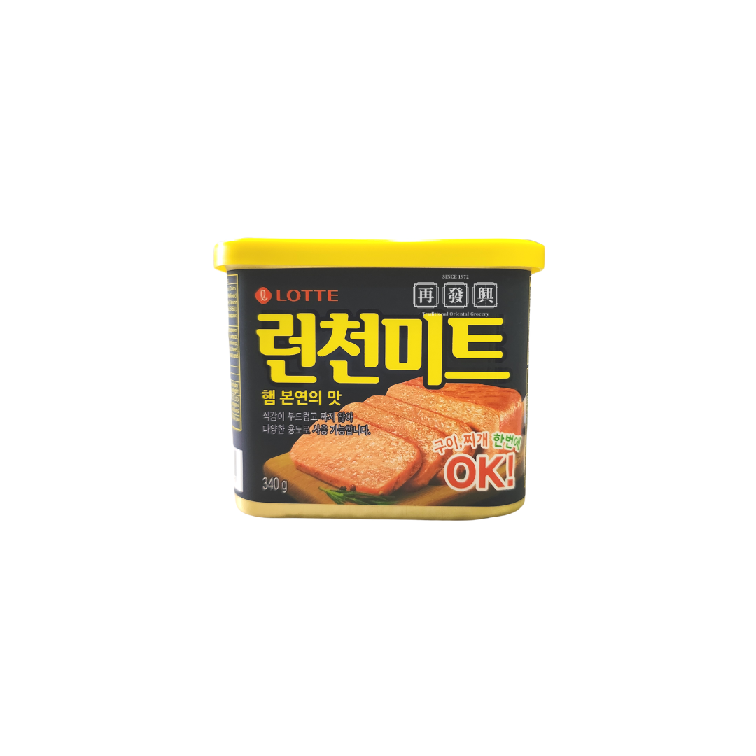 Lotte Pure Pork OK Luncheon Meat 韩国猪午餐肉 340g