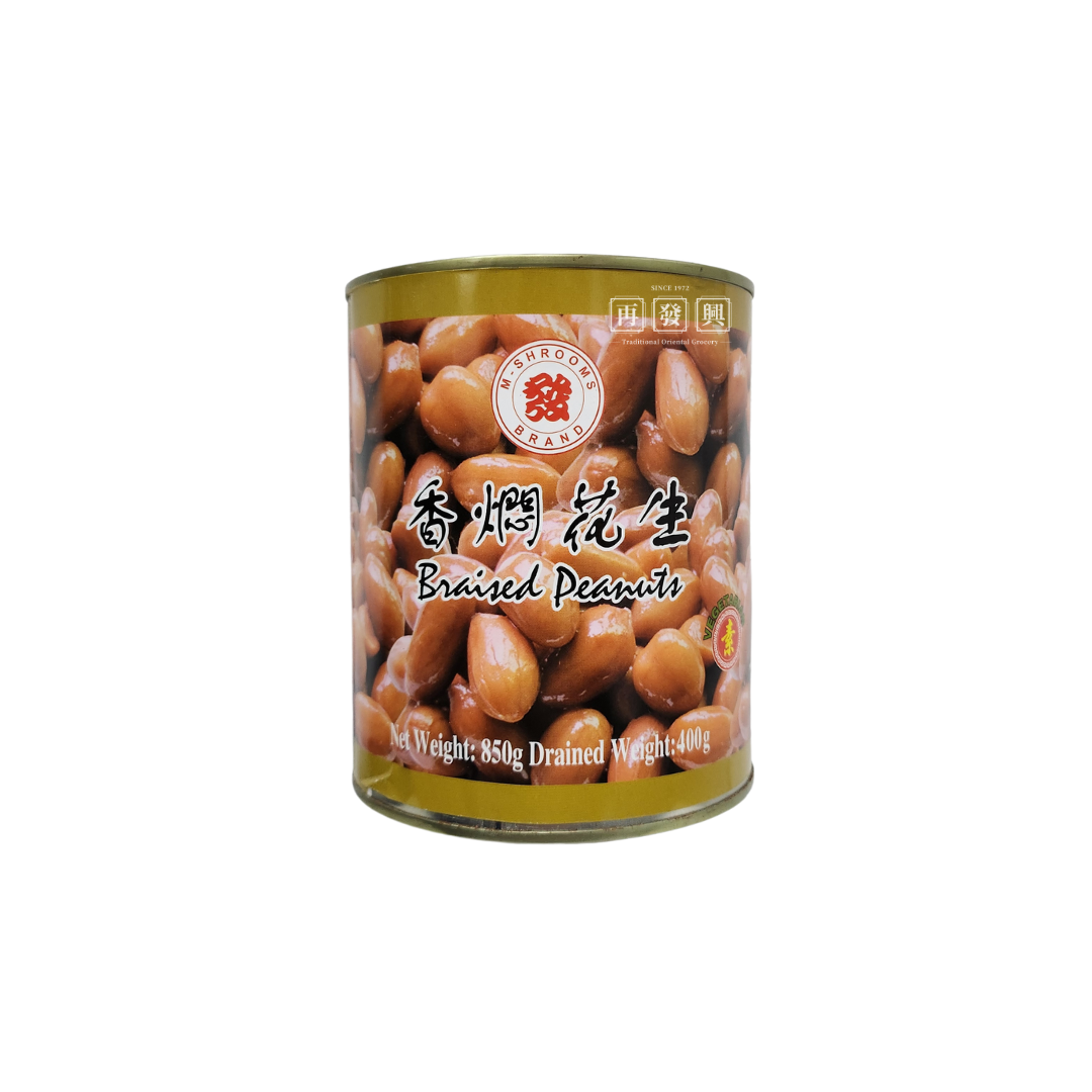 M-Shrooms Braised Peanut 发牌香焖花生 850g