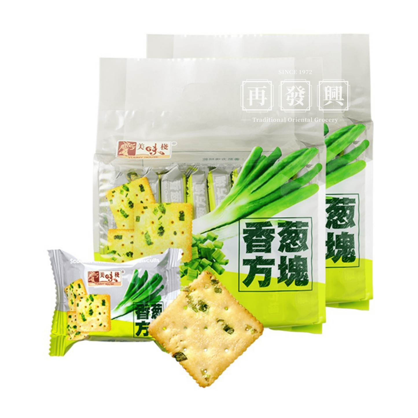 Yummy House Scallion Cheese Flavor Biscuit 300g