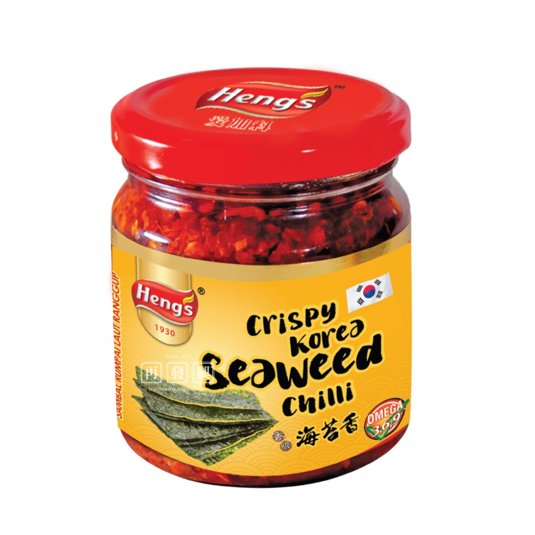 Hengs Crispy Seaweed Chilli 160g