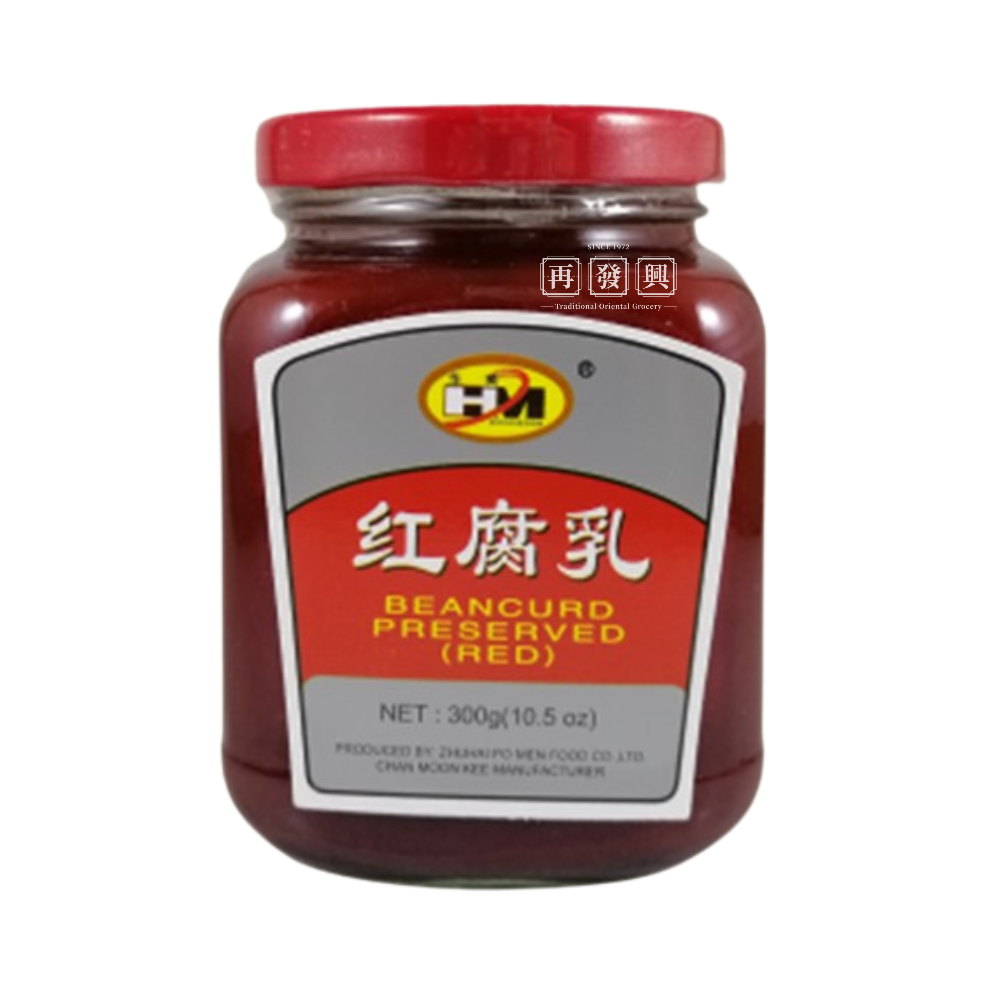 HM Preserved Red Bean Curd 300g 华美红腐乳