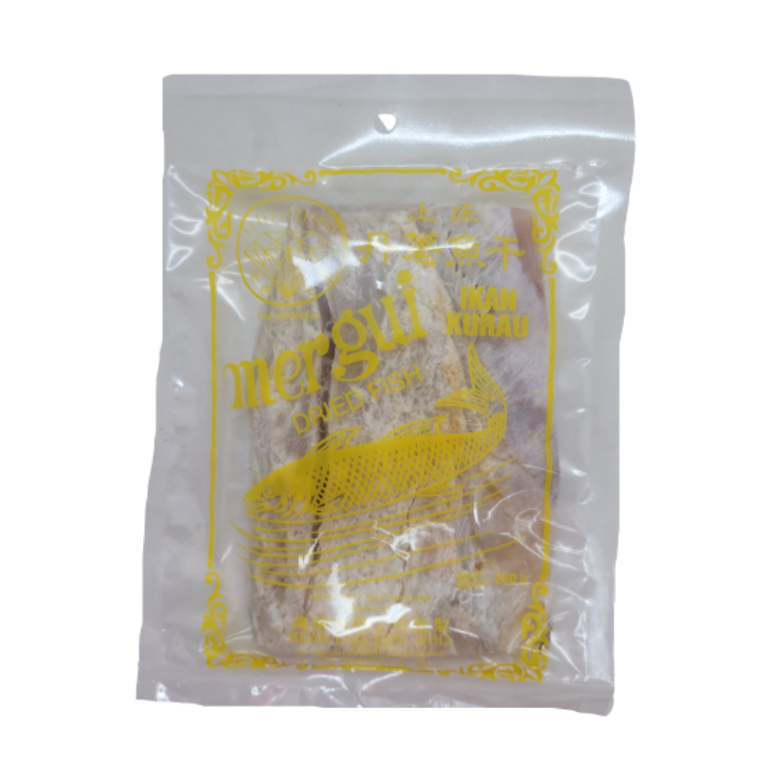 Diamond Brand Kurau Salted Fish 钻石牌丹老鱼 250g