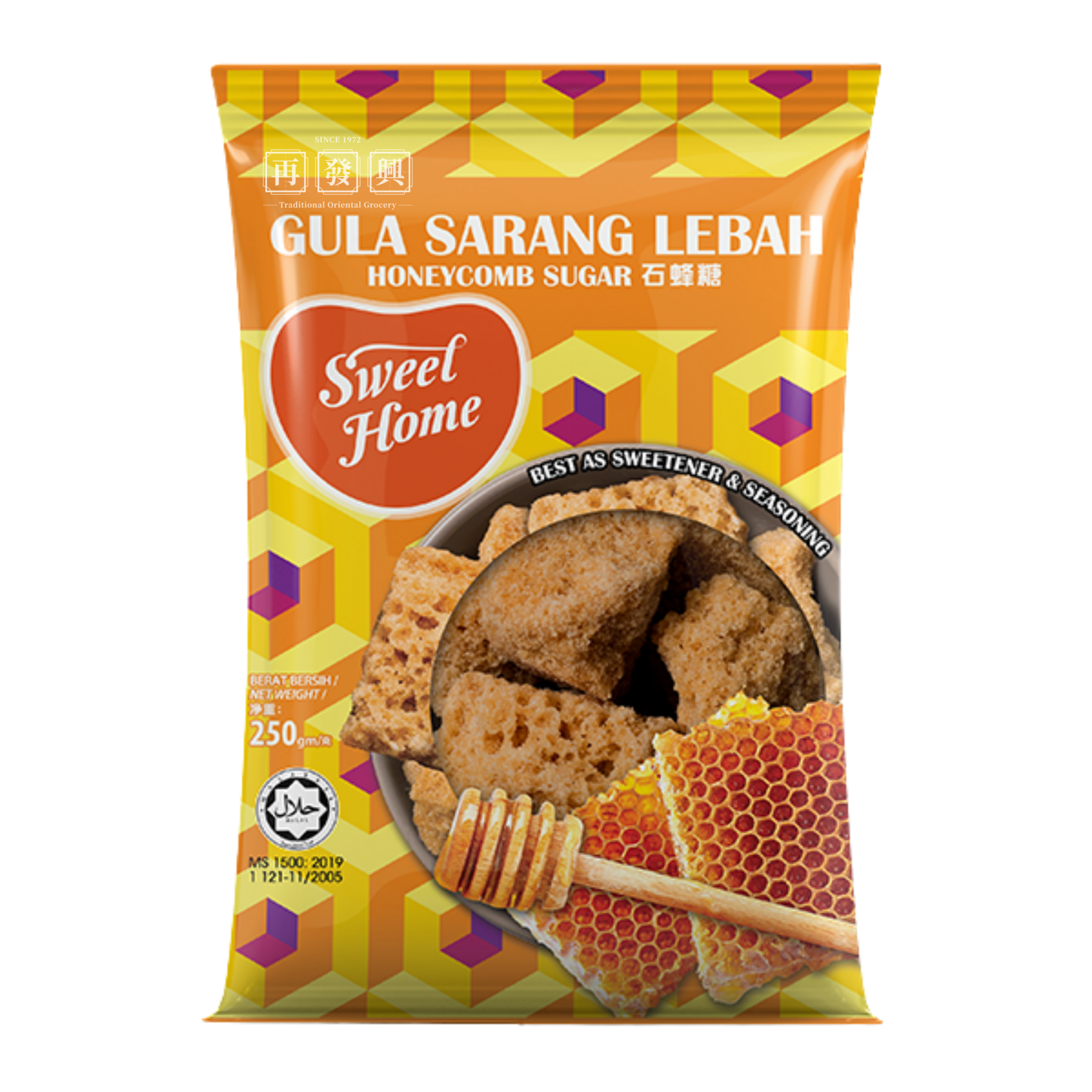 Sweet Home Honeycomb Sugar 石峰糖 250g