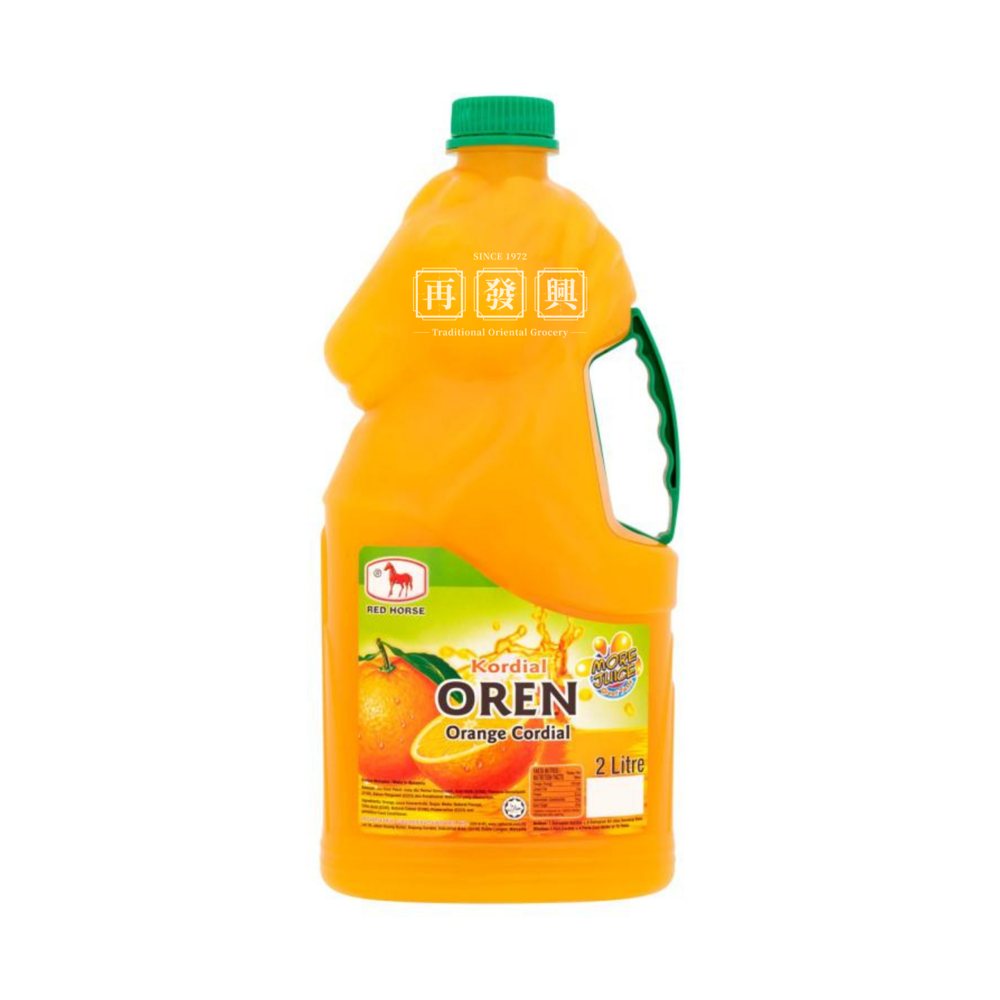 Red Horse Orange Cordial 2ltr