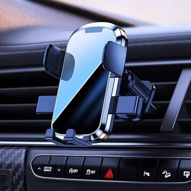 车载汽车内导航固定架万能螺旋钩通用型出风口专用支撑架