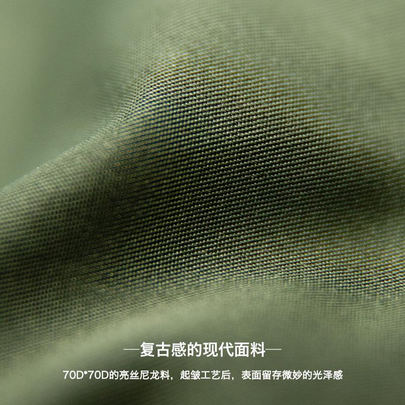 馬登工裝立領加厚A1飛行員夾克棉衣單排扣外套男冬-Retro's Wear