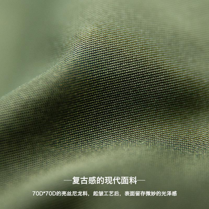 馬登工裝立領加厚A1飛行員夾克棉衣單排扣外套男冬-Retro's Wear