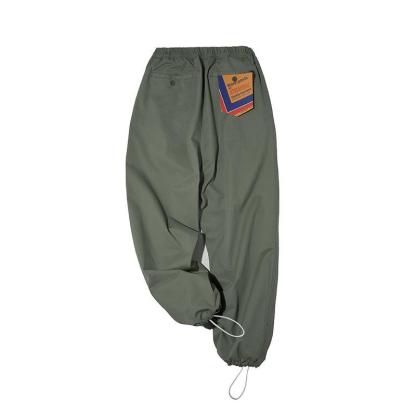 馬登工裝Easypants寬鬆休閒褲春秋軍綠鬆緊束脚長褲子男-Retro's Wear