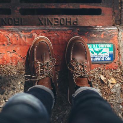 馬登新款馬丁靴秋冬中幫工裝靴潮英倫875靴子男高幫短靴-Retro's Wear