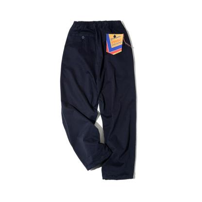 馬登工裝Easypants寬鬆休閒褲春秋軍綠鬆緊束脚長褲子男-Retro's Wear