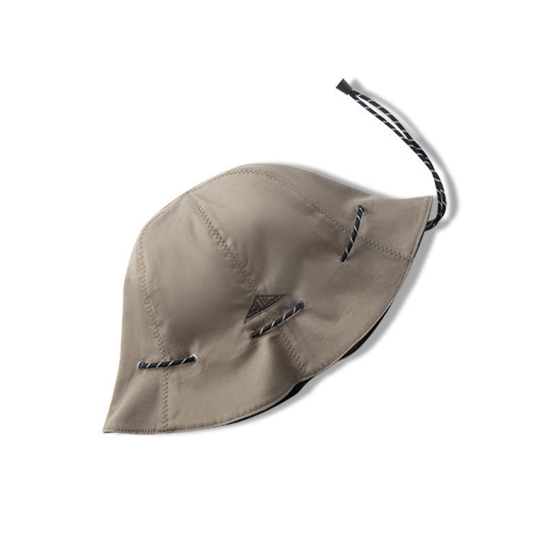 馬登工裝黑色兩用漁夫帽便攜手提零錢包錢袋帽遮陽帽子男女冬-Retro's Wear