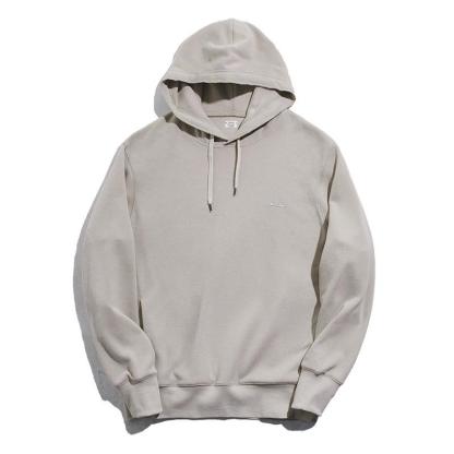 馬登工裝灰色連帽衛衣阿美哢嘰純色運動帽衫男-Retro's Wear