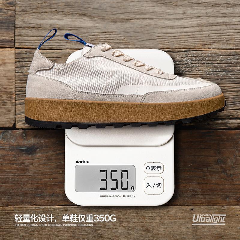 馬登男鞋 2023春季新款慢跑鞋男鞋低幫板鞋休閑阿甘鞋-Retro's Wear