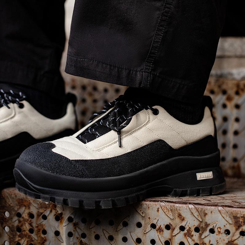 厚底戶外風工裝鞋男春季2023新款山系登山鞋運動休閑INS-Retro's Wear