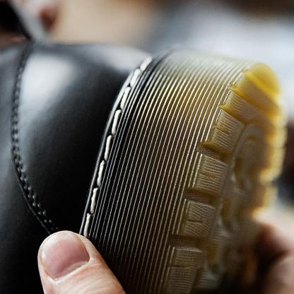 馬登男鞋新款馬丁靴工裝鞋低幫百搭英倫大頭休閑皮鞋潮鞋子-Retro's Wear