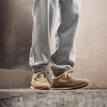 馬登工裝英訓鞋春季新款運動休閒男鞋低幫板鞋小眾阿甘鞋-Retro's Wear