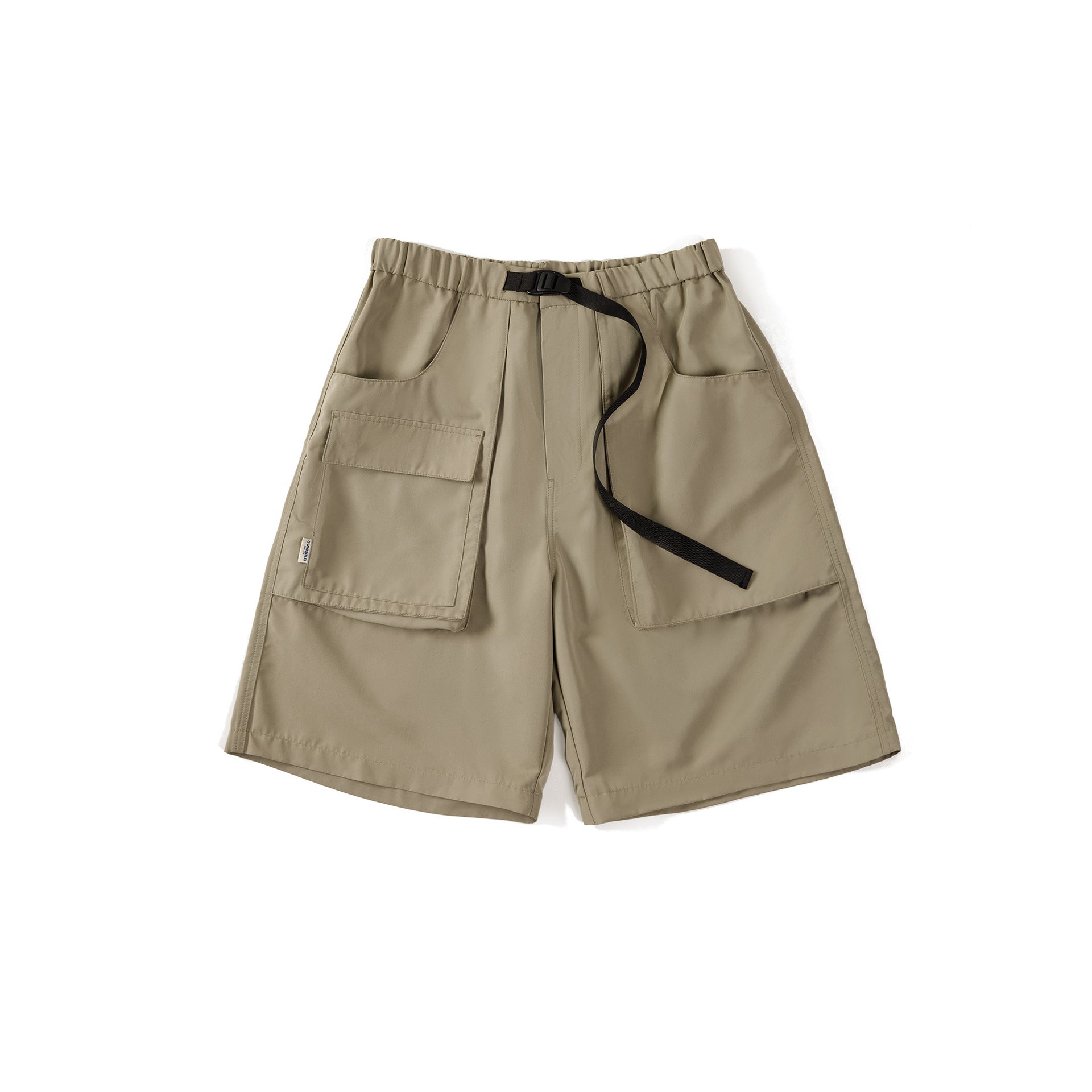 戶外輕薄機能短褲速幹抗皺大口袋功能休閑五分褲男夏-Retro's Wear